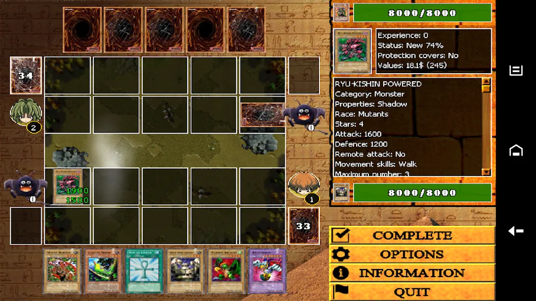 Magic Card - Yugi memories (Маджик Кард) [МОД: Бесконечные деньги, Монеты и Мега MOD] Screenshot 4