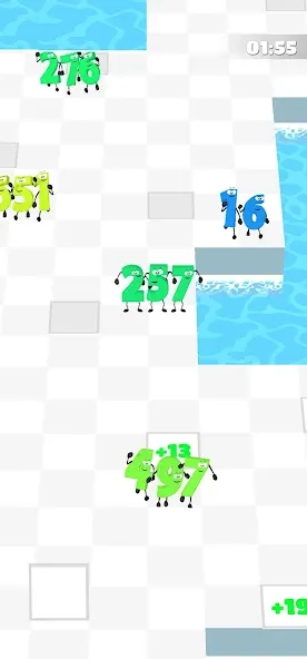 Numbers.io [МОД: Много монет, Открытые уровни и Мега MOD] Screenshot 1