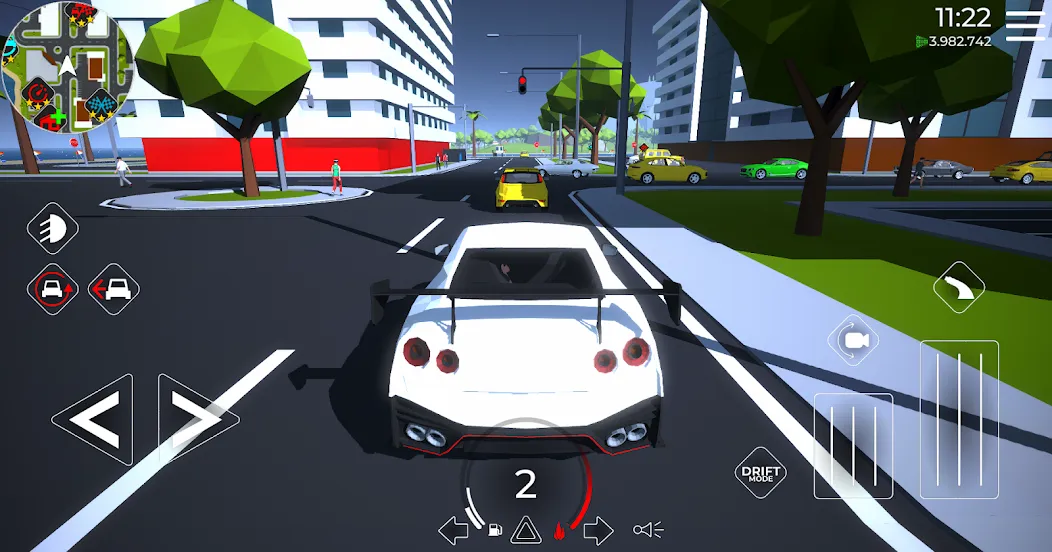 Cars LP – Extreme Car Driving (Карс ЛП) [МОД: Все открыто, Дополнительные деньги и Меню MOD] Screenshot 2