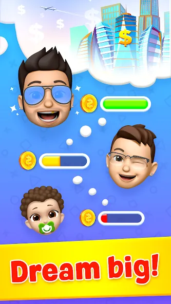 Age Sim: Adventure Living (Риал Лайф) [МОД: Много монет, Открытые уровни и Мега MOD] Screenshot 3