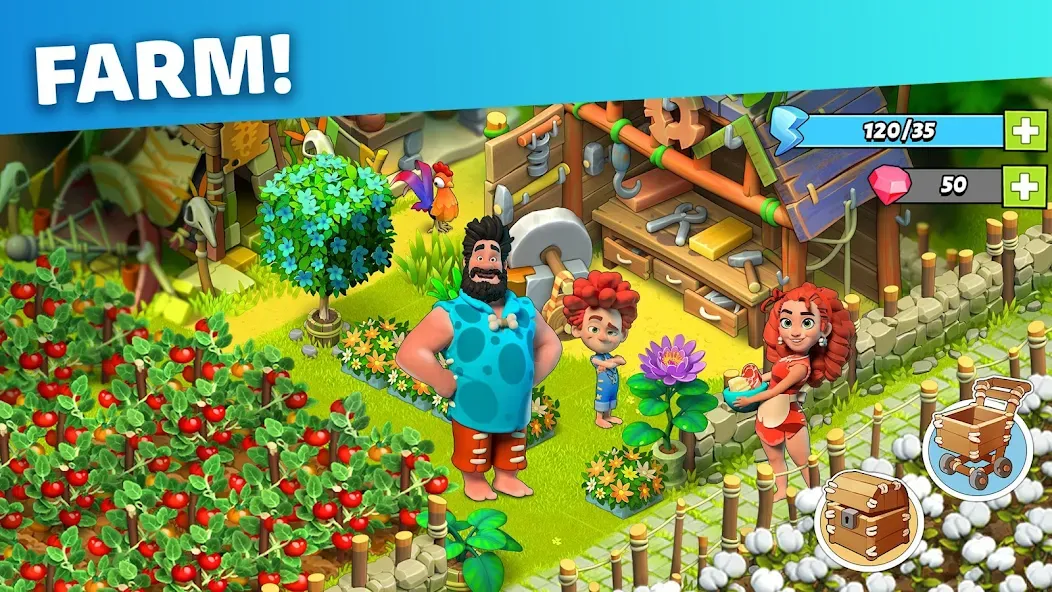 Family Island™ — Farming game (Фэмили Айленд) [МОД: Меню, Бесконечные монеты и Открытые уровни] Screenshot 4