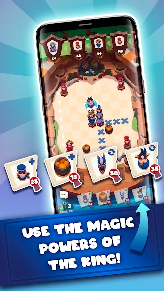 Chess Royale (Шахматный Рояль) [МОД: Меню, Бесконечные монеты и Открытые уровни] Screenshot 1
