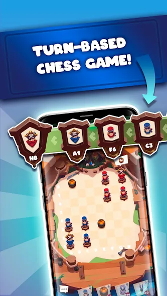 Chess Royale (Шахматный Рояль) [МОД: Меню, Бесконечные монеты и Открытые уровни] Screenshot 2