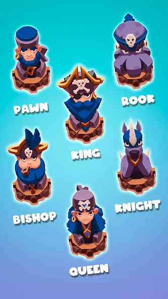 Chess Royale (Шахматный Рояль) [МОД: Меню, Бесконечные монеты и Открытые уровни] Screenshot 4