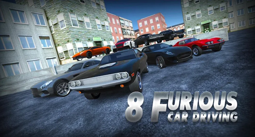 Furious Car Driving 2023 (Фьюриас Кар Драйвинг 2022) [МОД: Бесконечные деньги, Монеты и Мега MOD] Screenshot 1
