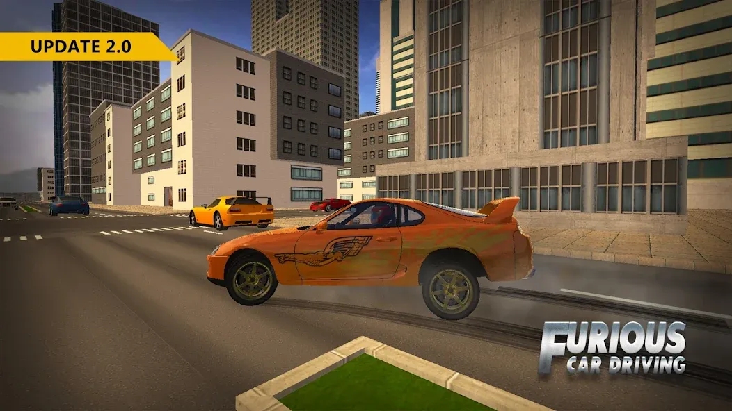 Furious Car Driving 2023 (Фьюриас Кар Драйвинг 2022) [МОД: Бесконечные деньги, Монеты и Мега MOD] Screenshot 2