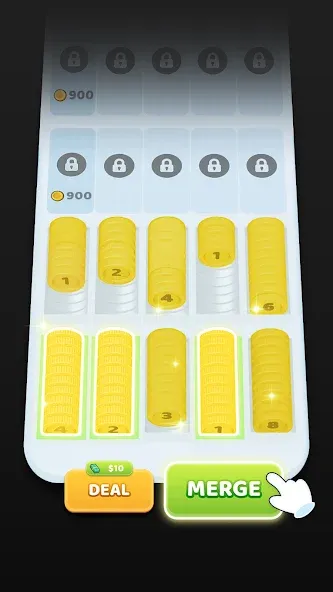 Coin Sort (Коин сорт) [МОД: Много монет, Открытые уровни и Мега MOD] Screenshot 3