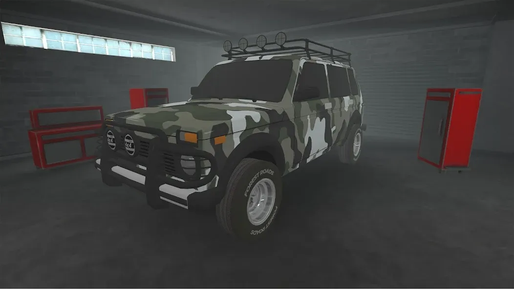 Forest Roads. Niva [МОД: Все открыто, Дополнительные деньги и Меню MOD] Screenshot 2