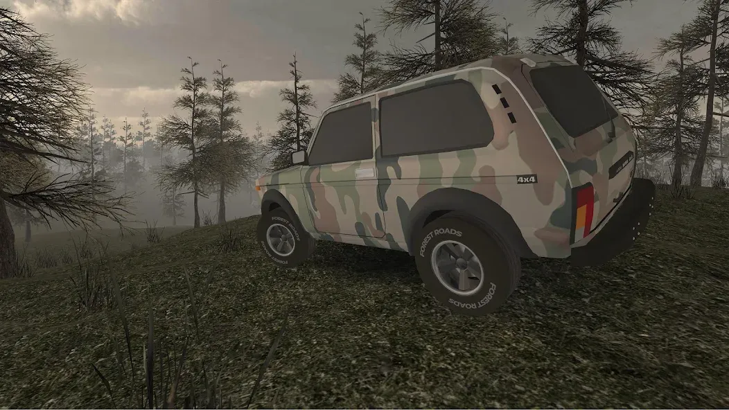 Forest Roads. Niva [МОД: Все открыто, Дополнительные деньги и Меню MOD] Screenshot 5