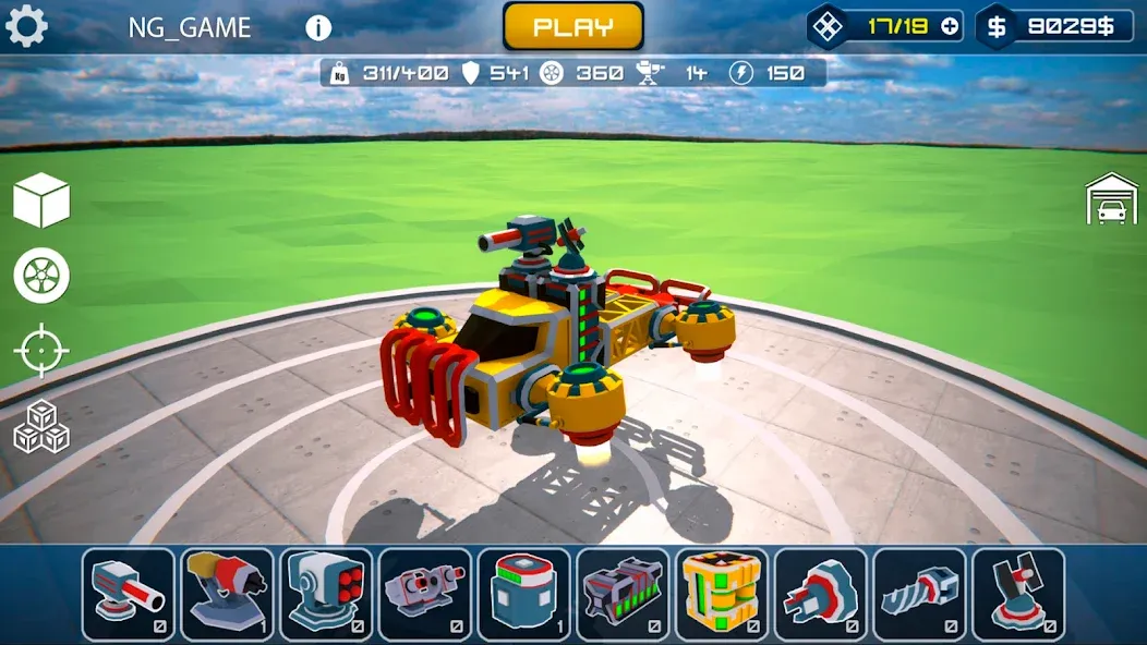 Block Tech : Sandbox Online (Блок Тех) [МОД: Бесконечные деньги, Монеты и Мега MOD] Screenshot 2