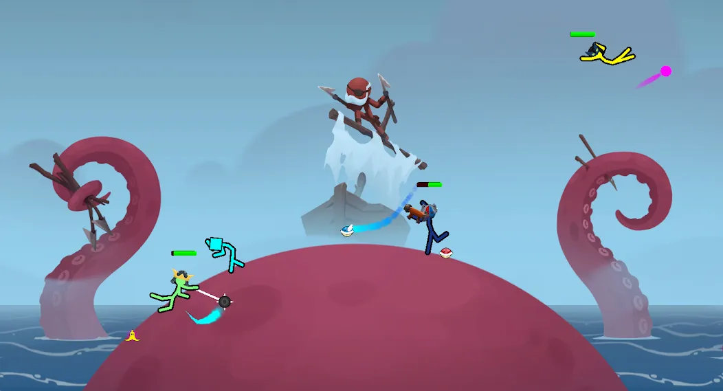 Supreme Duelist (Суприм дуэлист стикмен) [МОД: Много денег, Монет и Все открыто] Screenshot 5