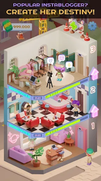 Idol Tower: K-pop & Models (Айдол Тауэр) [МОД: Деньги, Монеты и Меню MOD] Screenshot 1