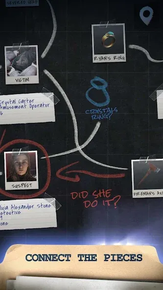 Murder Case: Clue to a Crime (Мрдер Кейс) [МОД: Бесконечные деньги, Монеты и Мега MOD] Screenshot 2