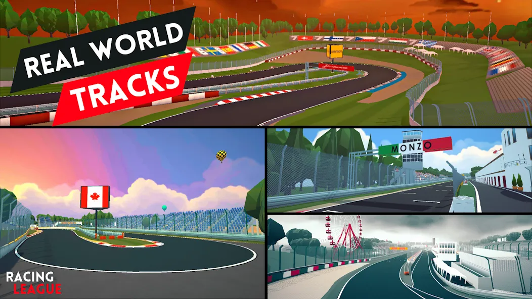 Racing League: 3D Race Offline (Рейсинг Лига) [МОД: Все открыто, Дополнительные деньги и Меню MOD] Screenshot 2