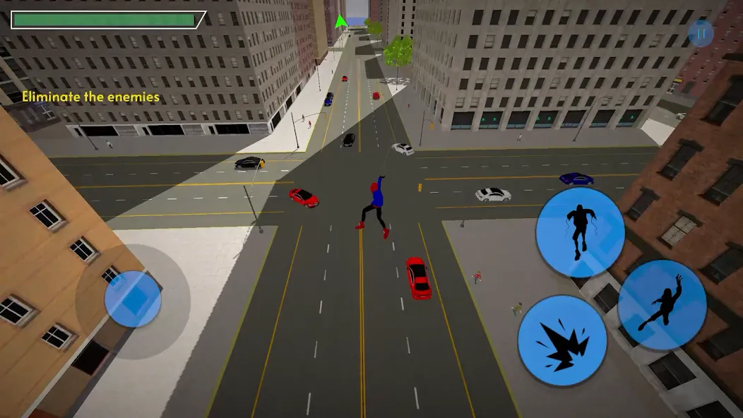 Spider Swinger (пайдер Свингер) [МОД: Деньги, Монеты и Меню MOD] Screenshot 1