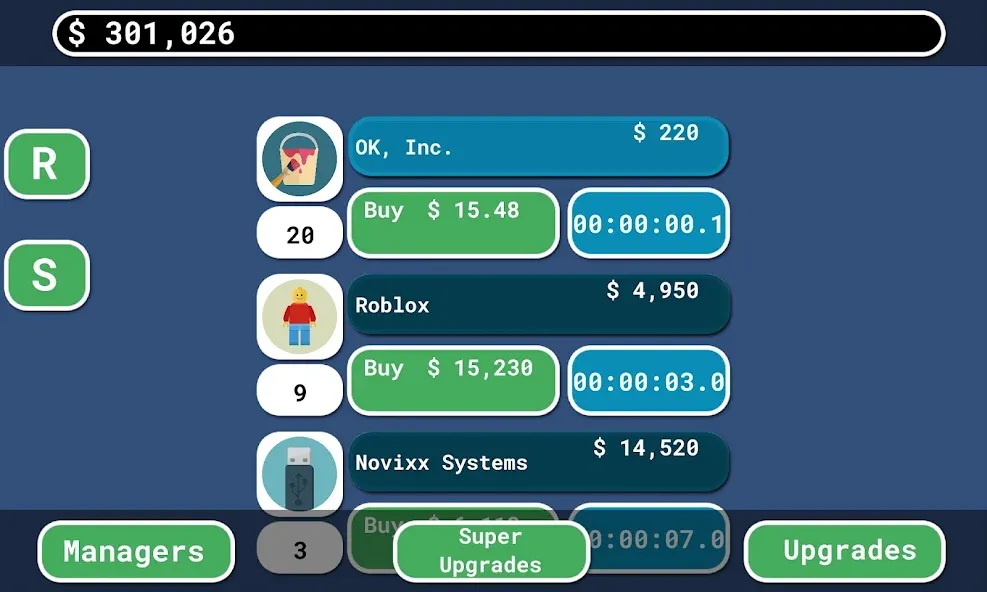 The Ok Clicker (Ди Ок Кликер) [МОД: Много монет, Открытые уровни и Мега MOD] Screenshot 2