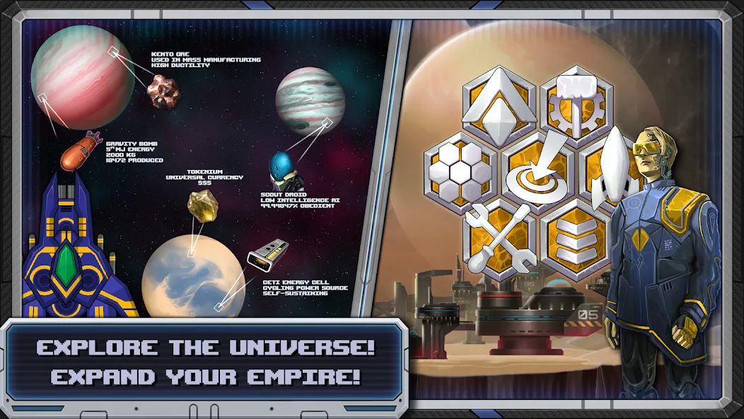 Cell: Idle Factory Incremental (Селл) [МОД: Бесконечные деньги, Монеты и Мега MOD] Screenshot 3
