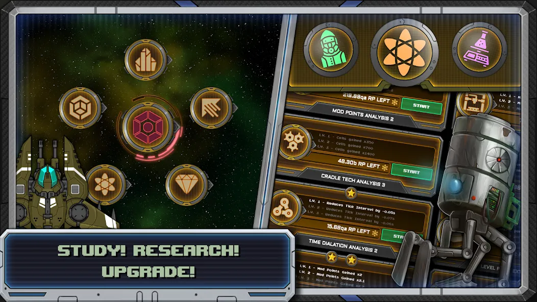 Cell: Idle Factory Incremental (Селл) [МОД: Бесконечные деньги, Монеты и Мега MOD] Screenshot 4
