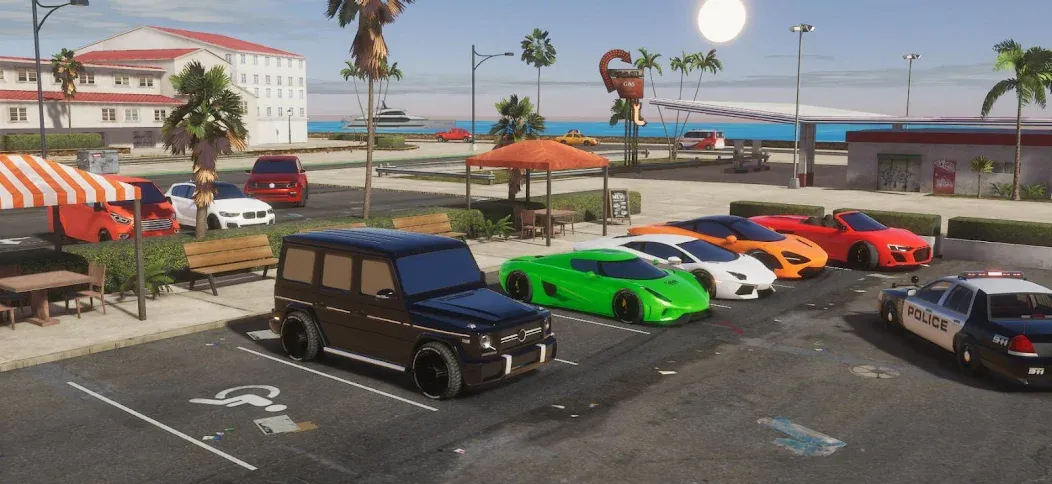 Drive Club: Car Parking Games (Драйв Клуб) [МОД: Меню, Бесконечные монеты и Открытые уровни] Screenshot 4