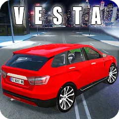 Скачать Russian Cars: VestaSW [МОД: Много денег, Монет и Все открыто] | Взлом Russian Cars: VestaSW на Андроид