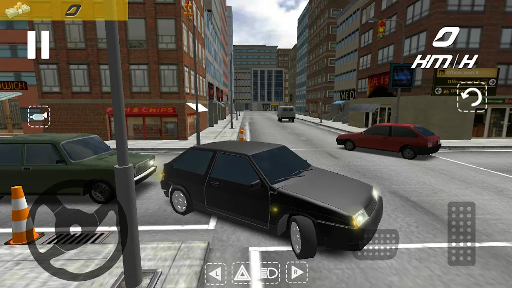 Russian Cars: 8 in City [МОД: Деньги, Монеты и Меню MOD] Screenshot 2