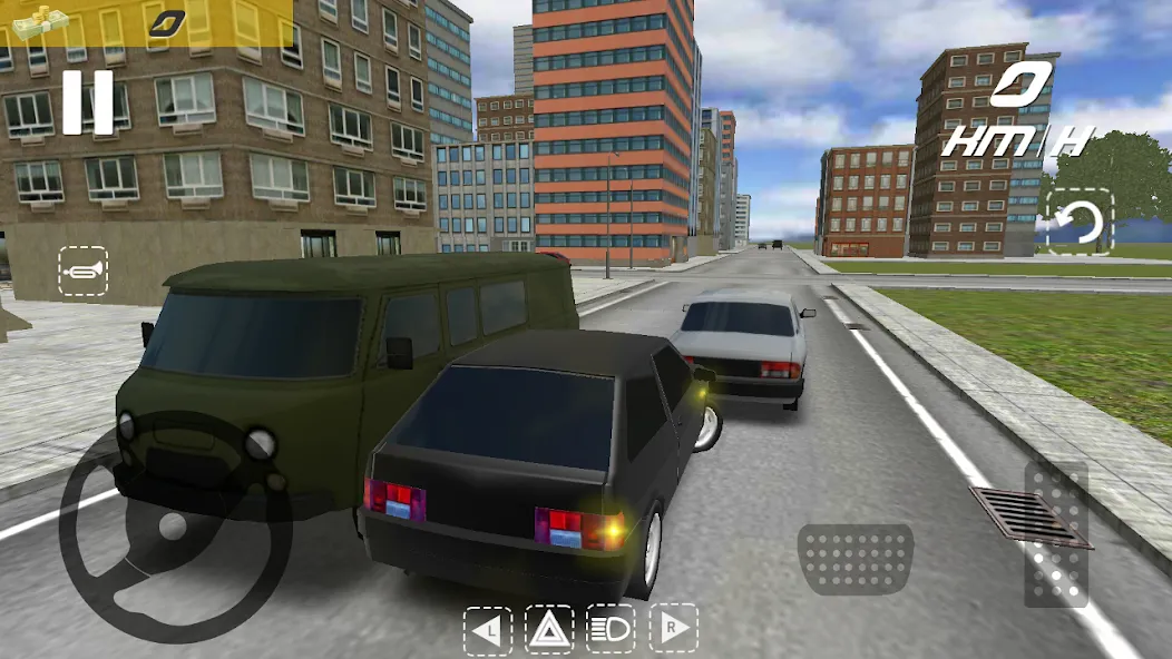 Russian Cars: 8 in City [МОД: Деньги, Монеты и Меню MOD] Screenshot 3