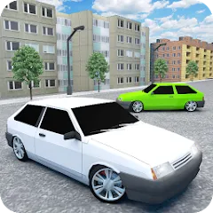 Скачать Russian Cars: 8 in City [МОД: Деньги, Монеты и Меню MOD] | Взлом Russian Cars: 8 in City на Андроид