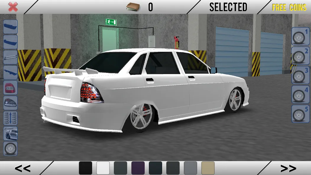 Russian Cars: Priorik [МОД: Много денег, Монет и Все открыто] Screenshot 1