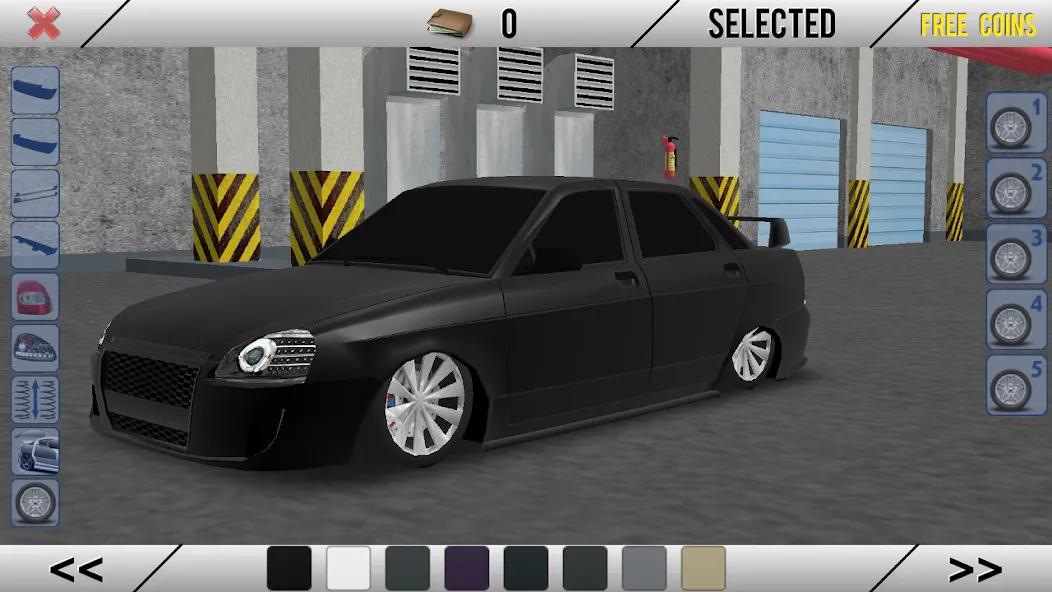 Russian Cars: Priorik [МОД: Много денег, Монет и Все открыто] Screenshot 2