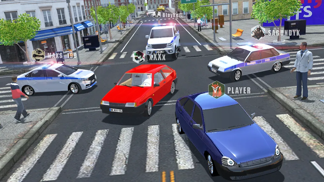 Russian Cars Simulator [МОД: Все открыто, Дополнительные деньги и Меню MOD] Screenshot 1