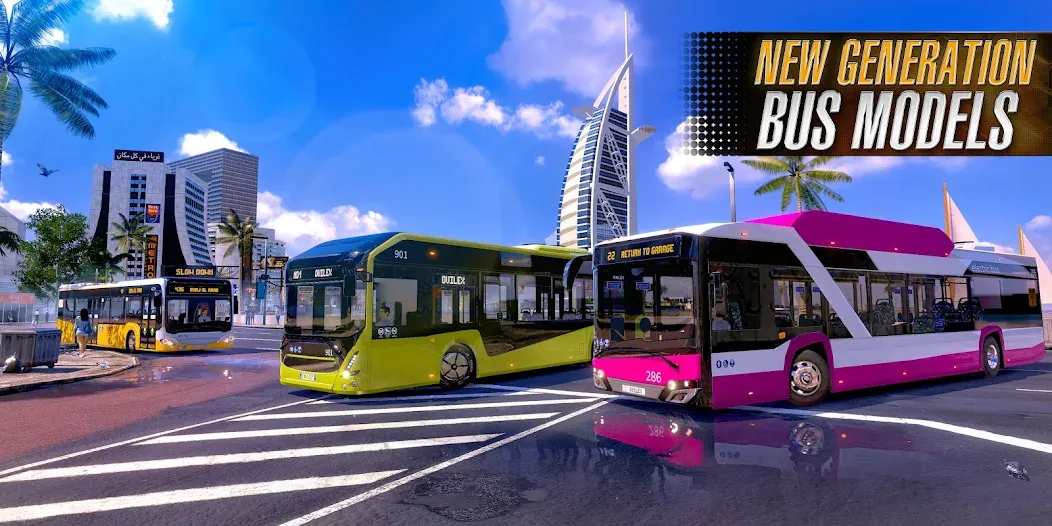 Bus Simulator 2023 (Бус Симулятор 2023) [МОД: Все открыто, Дополнительные деньги и Меню MOD] Screenshot 1