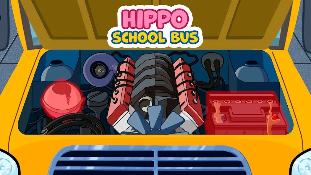 Kids School Bus Adventure [МОД: Все открыто, Дополнительные деньги и Меню MOD] Screenshot 3