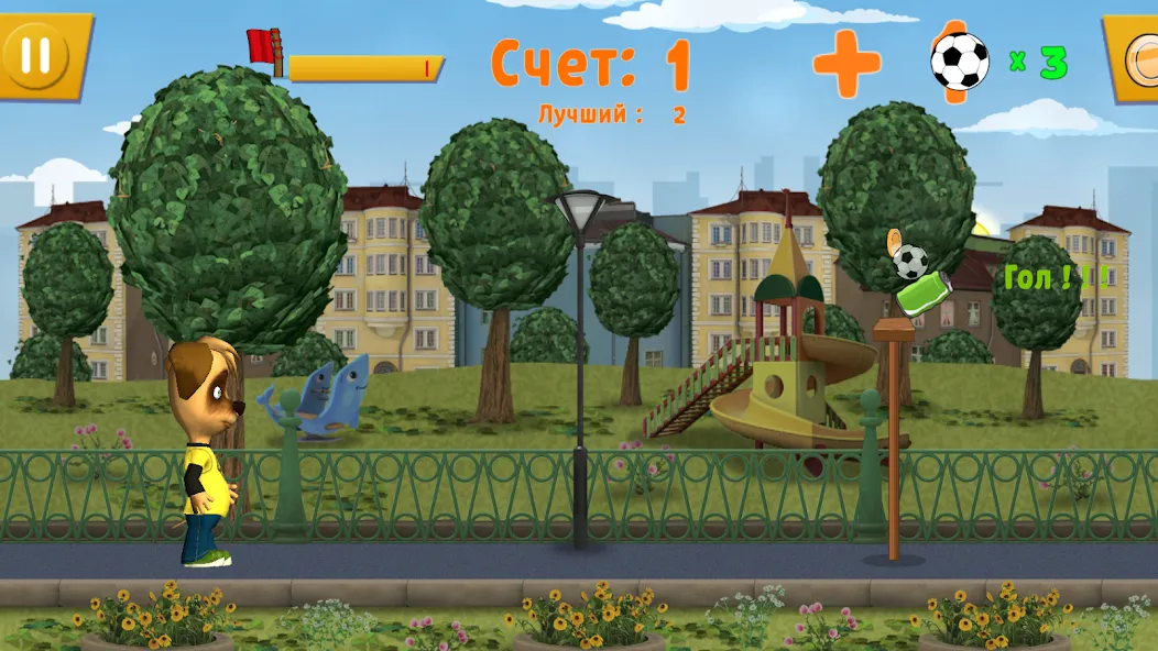 Pooches: Street Soccer [МОД: Все открыто, Дополнительные деньги и Меню MOD] Screenshot 1