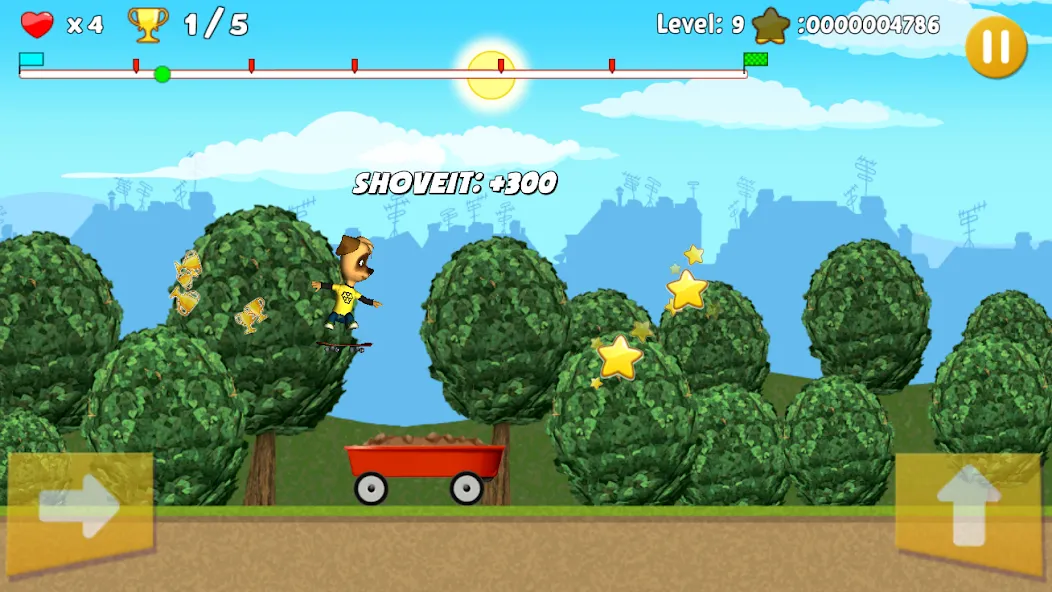Pooches: Skateboard [МОД: Все открыто, Дополнительные деньги и Меню MOD] Screenshot 5