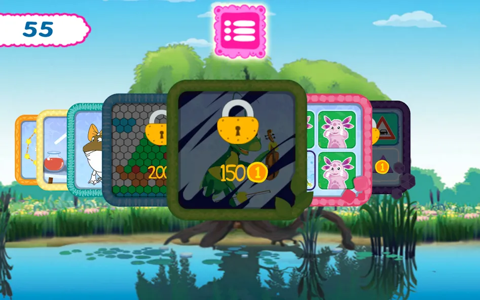 Moonzy. Kids Mini-Games [МОД: Все открыто, Дополнительные деньги и Меню MOD] Screenshot 3
