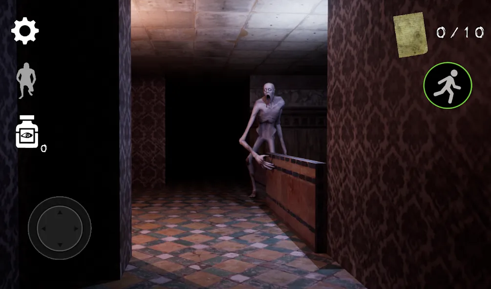 SCP 096 : Haunted House [МОД: Меню, Бесконечные монеты и Открытые уровни] Screenshot 1