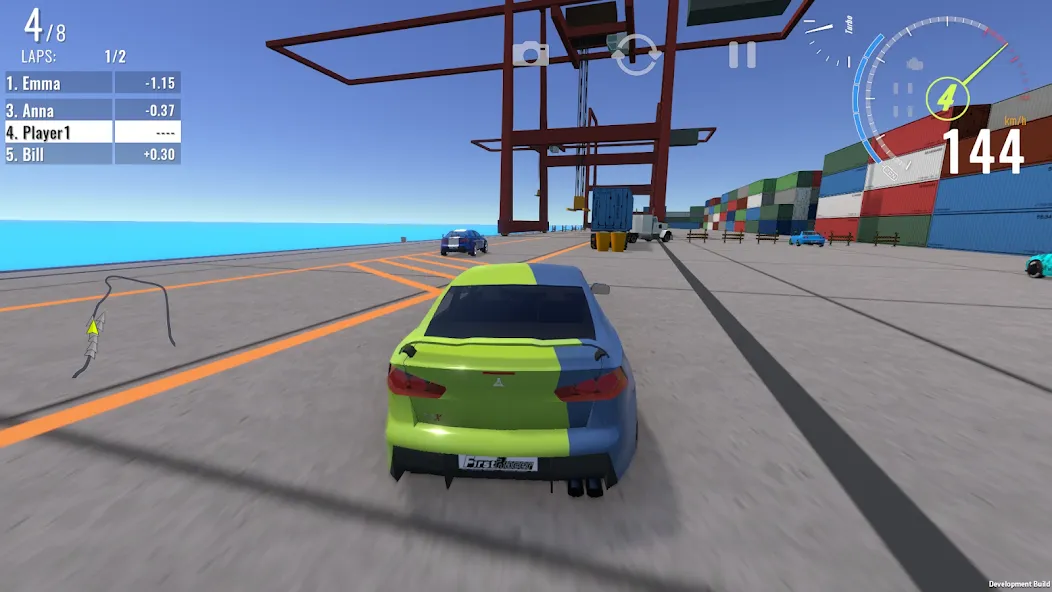 First Racer (Фрст Рейсер) [МОД: Все открыто, Дополнительные деньги и Меню MOD] Screenshot 3