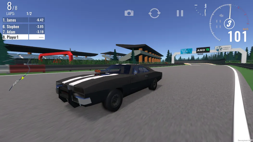 First Racer (Фрст Рейсер) [МОД: Все открыто, Дополнительные деньги и Меню MOD] Screenshot 5