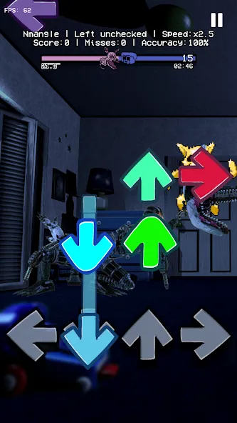 Hypno Mix Five Nights Battle (ФНФ Хипно Микс Пять Ночей) [МОД: Деньги, Монеты и Меню MOD] Screenshot 3