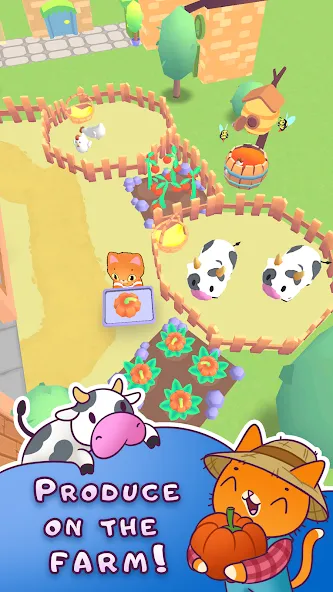 Simba Cafe [МОД: Меню, Бесконечные монеты и Открытые уровни] Screenshot 1