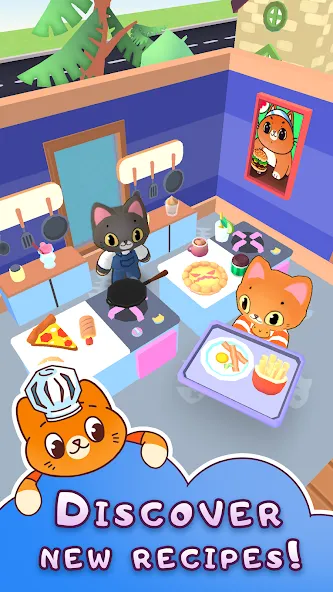 Simba Cafe [МОД: Меню, Бесконечные монеты и Открытые уровни] Screenshot 3
