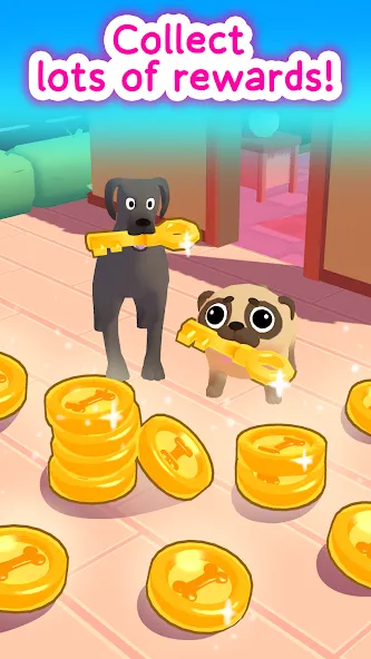 Hoootdogs Hide&Seek [МОД: Много монет, Открытые уровни и Мега MOD] Screenshot 4