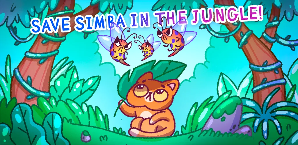 Save Simbachka [МОД: Меню, Бесконечные монеты и Открытые уровни] Screenshot 1