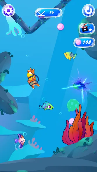 Simba Fishing [МОД: Много денег, Монет и Все открыто] Screenshot 4