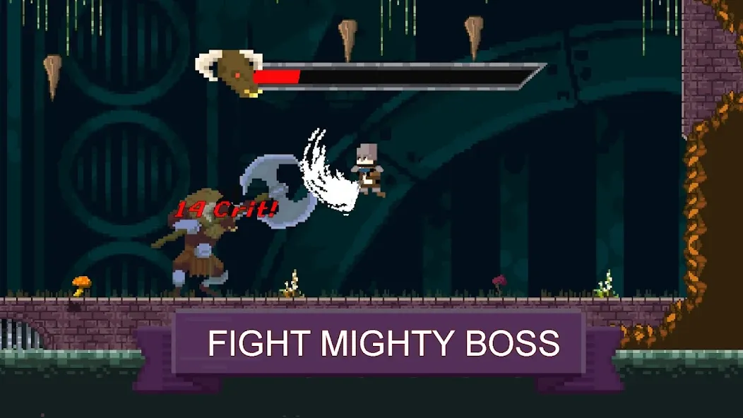 Rune Sword: Action Platformer (Руновый меч) [МОД: Много монет, Открытые уровни и Мега MOD] Screenshot 2