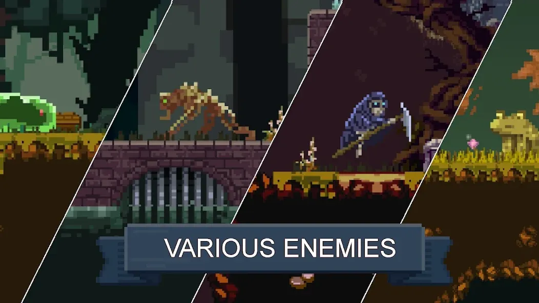 Rune Sword: Action Platformer (Руновый меч) [МОД: Много монет, Открытые уровни и Мега MOD] Screenshot 4