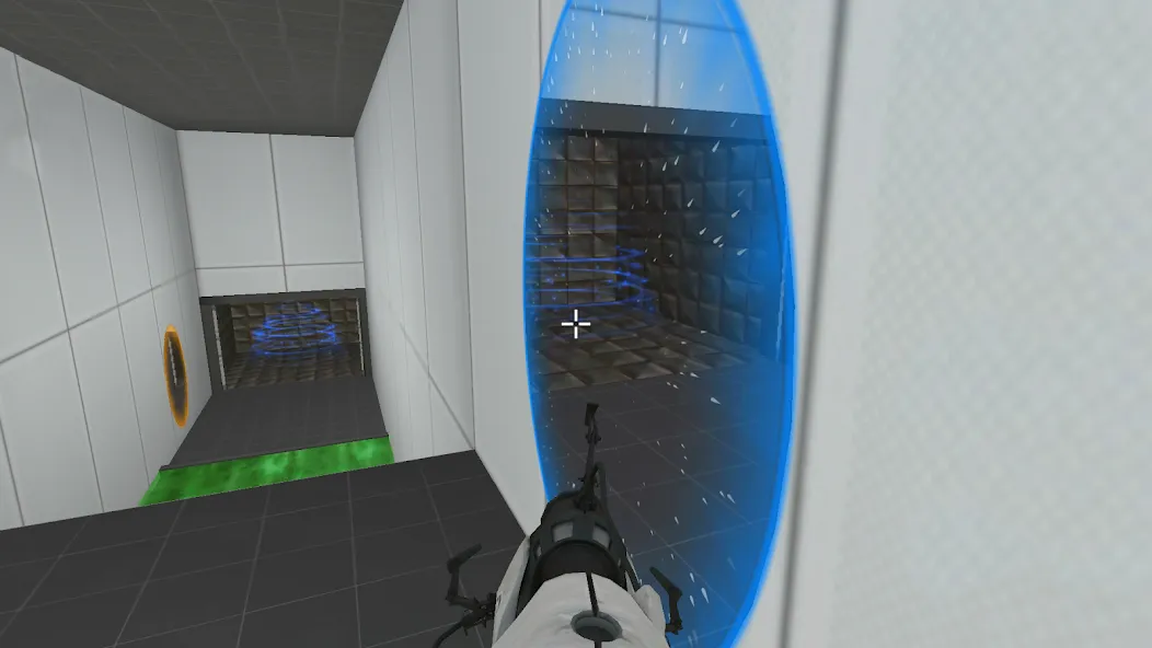 Portal Maze 2 game 3D aperture [МОД: Много монет, Открытые уровни и Мега MOD] Screenshot 1