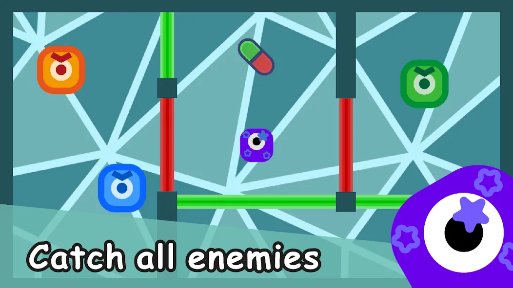 Coloured Doors (Колоред Доорс) [МОД: Все открыто, Дополнительные деньги и Меню MOD] Screenshot 3
