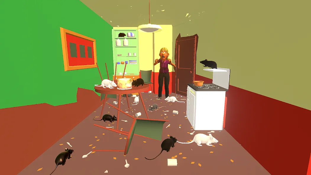 Rat Game & Mouse Simulator (Рат Лайф) [МОД: Все открыто, Дополнительные деньги и Меню MOD] Screenshot 1