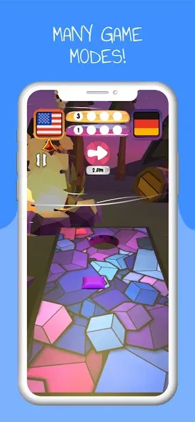 Cornhole 3D: Nations League (Корнхол 3Д) [МОД: Меню, Бесконечные монеты и Открытые уровни] Screenshot 3
